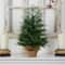2ft. Pre-Lit Artificial Christmas Tree in Burlap Base, Warm White LED Lights